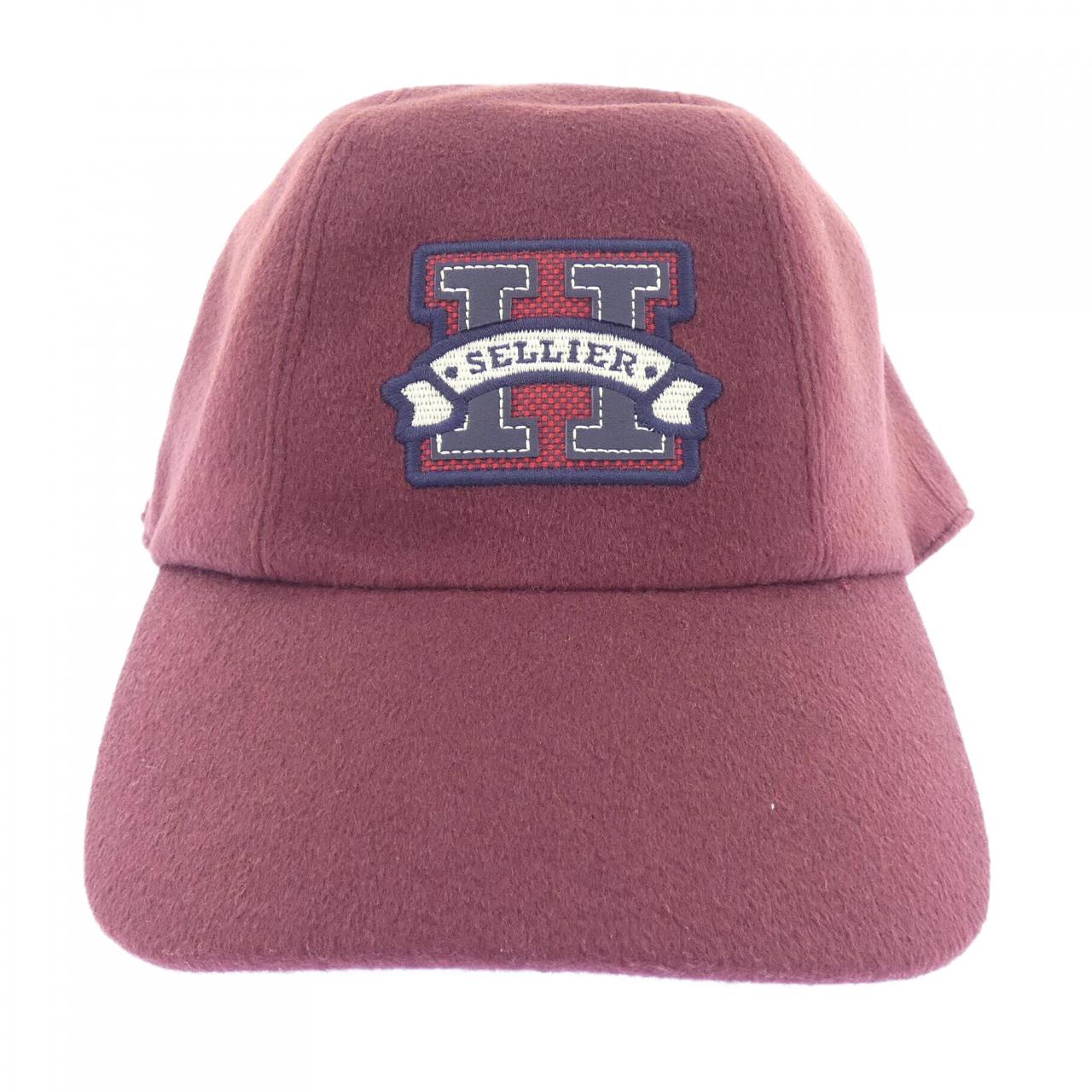エルメス DAVIS H SELLIER カシミアキャップ