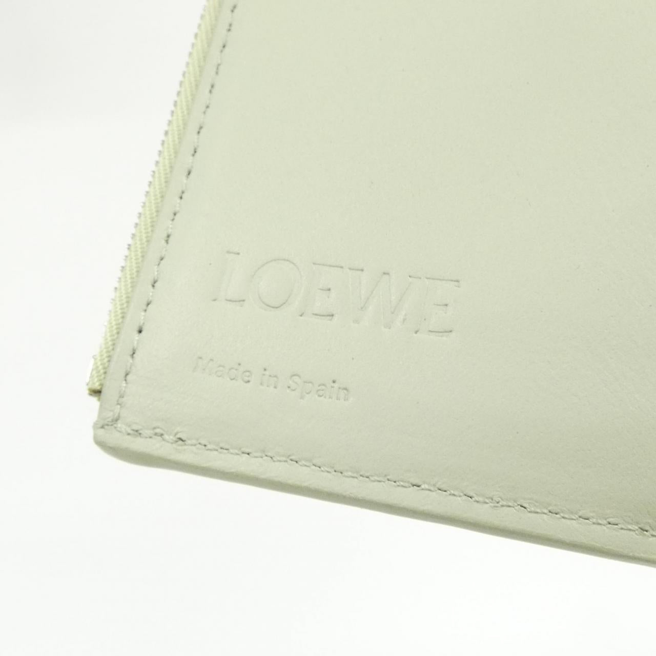 ロエベ アナグラム スモール バーティカル ウォレット カーフ 財布