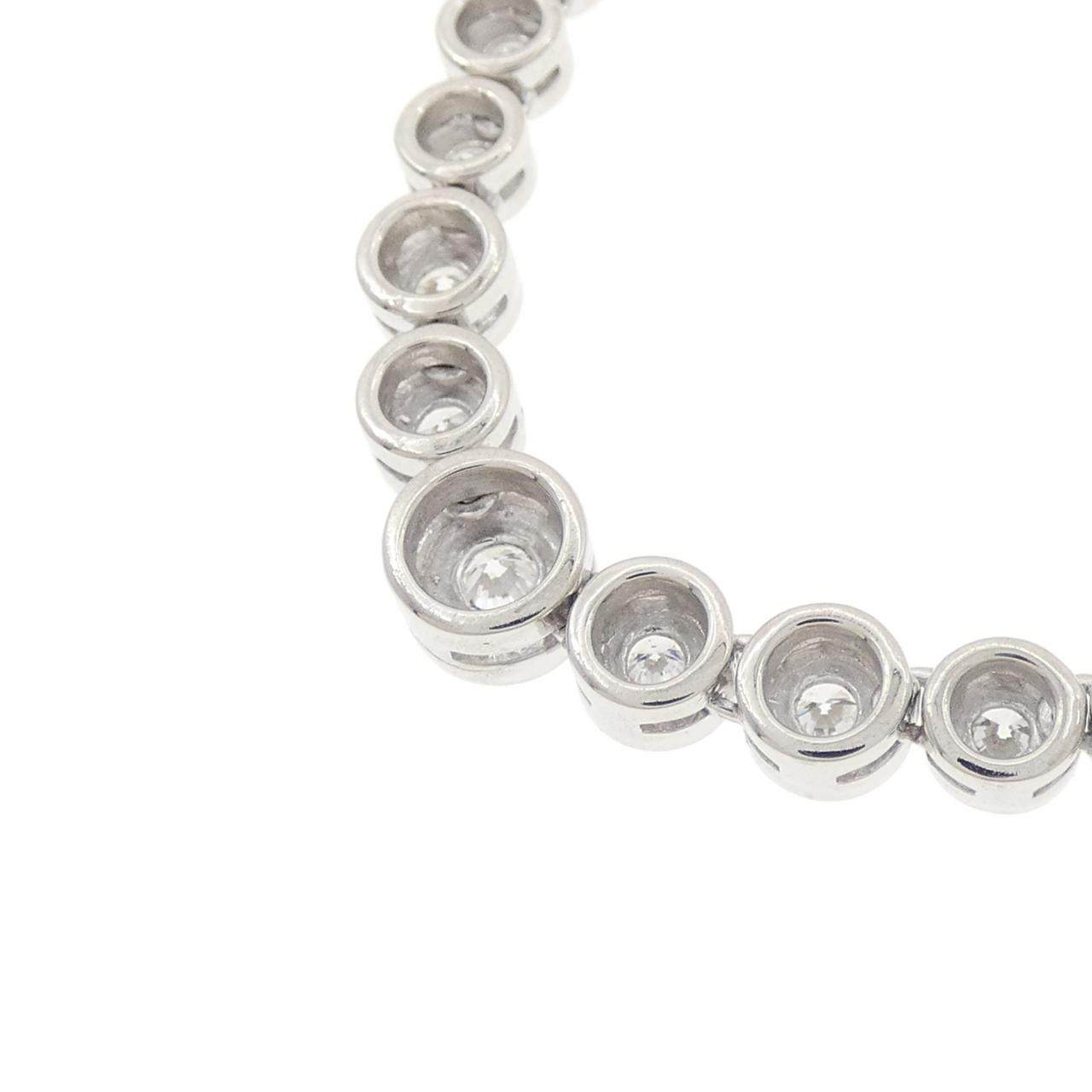 プラチナ850 3.00CT ダイヤモンドネックレス