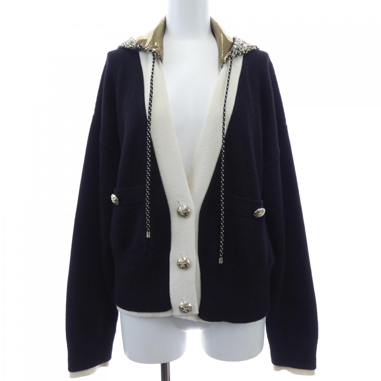 シャネル カシミヤカーディガン