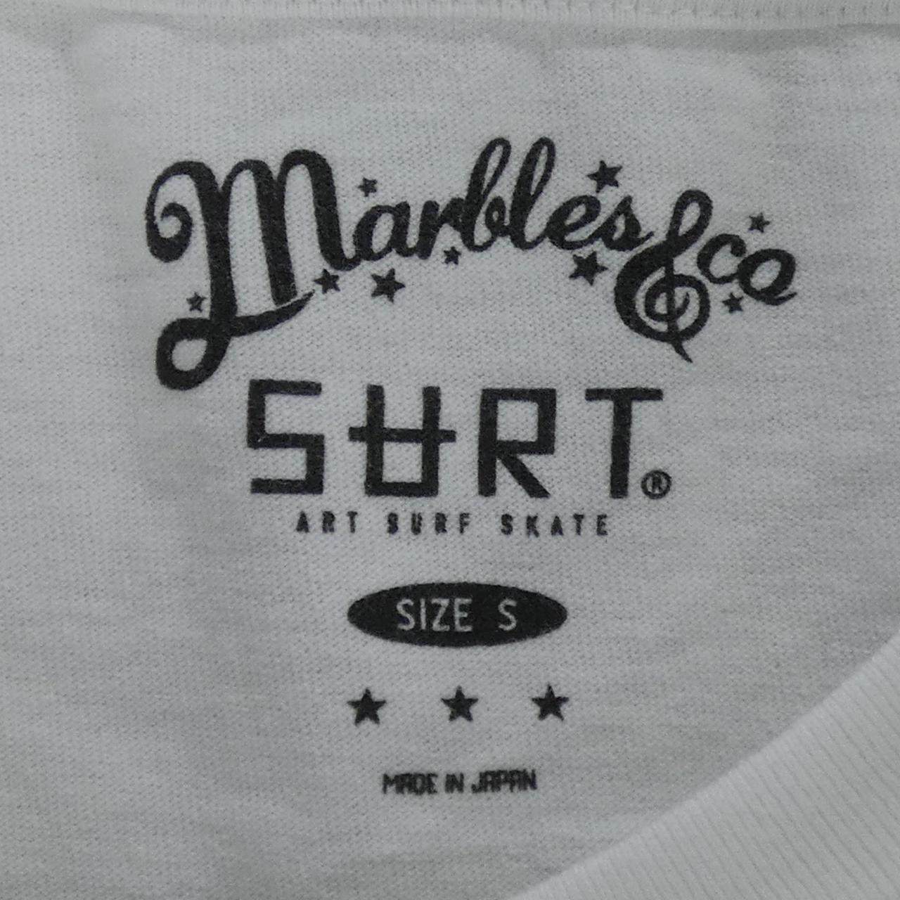SURT Marbles&Co コットンTシャツ