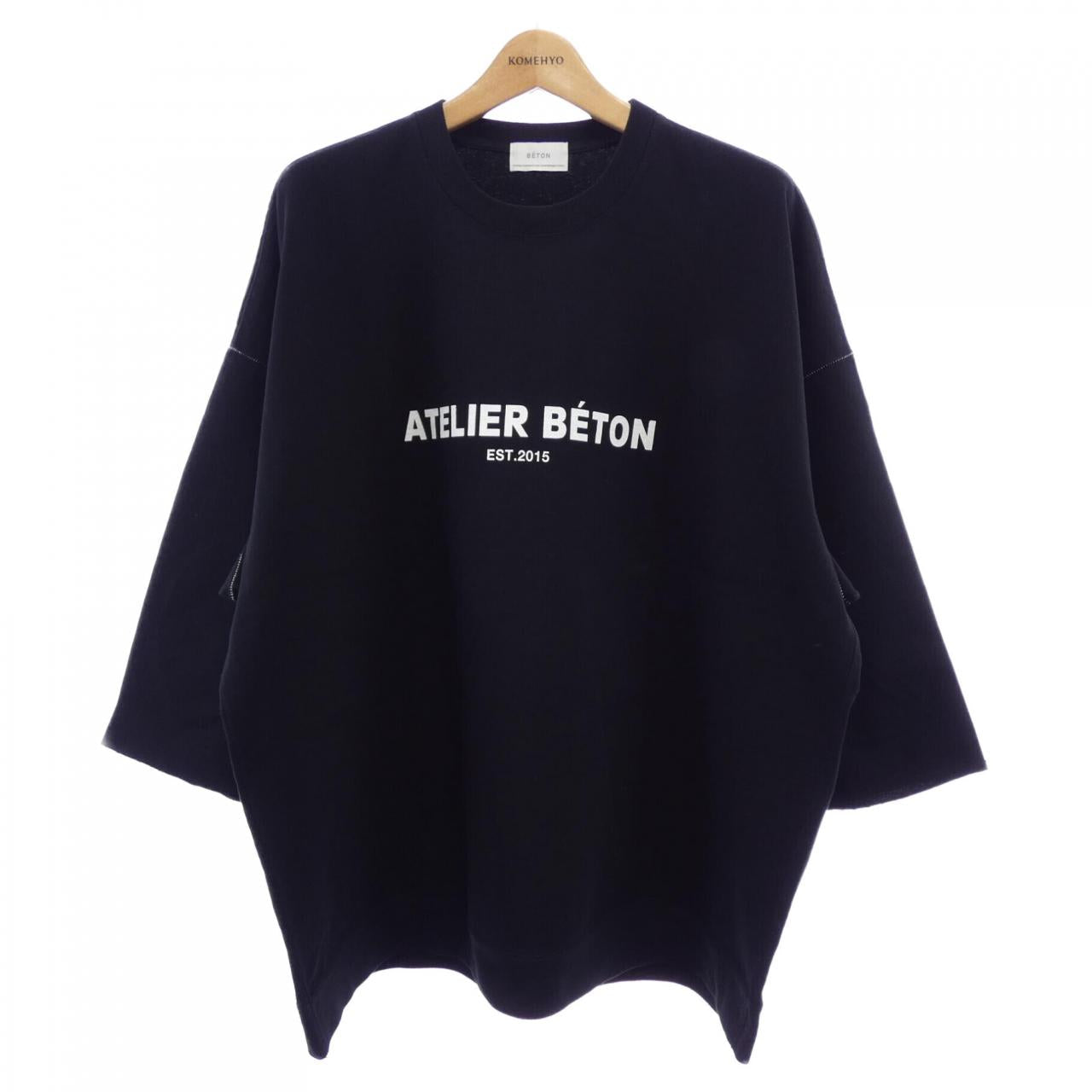 ATELIER BETON コットンTシャツ