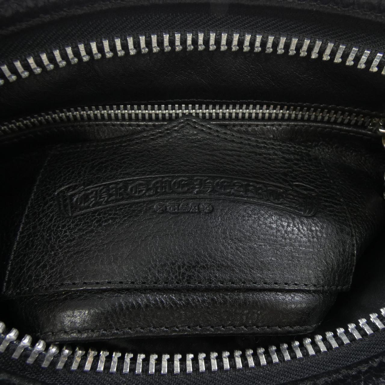 クロムハーツ FLAT SML PLAIN レザーバッグ