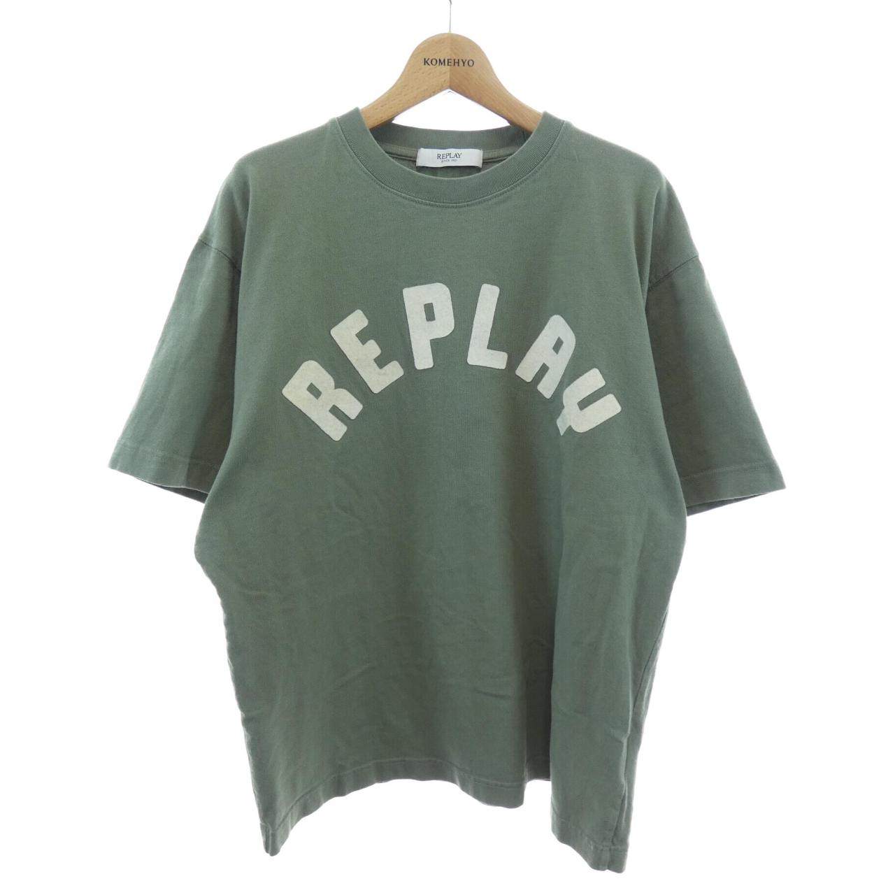 リプレイ コットンTシャツ