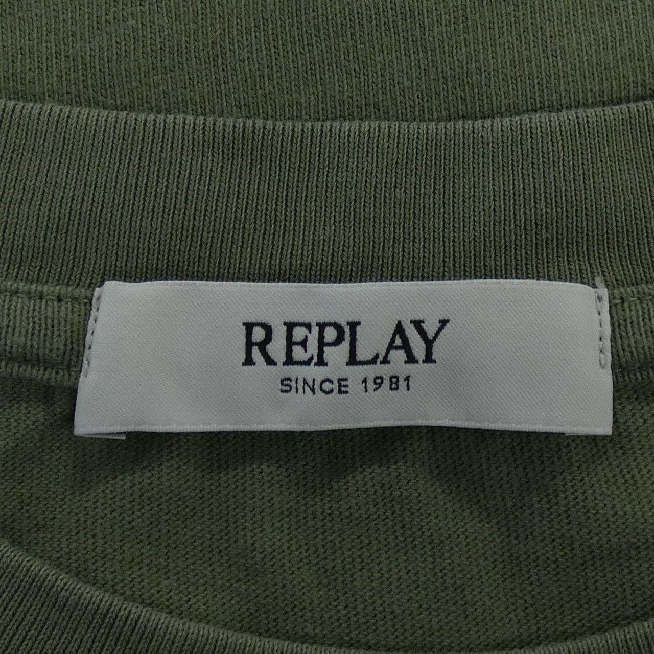 リプレイ コットンTシャツ