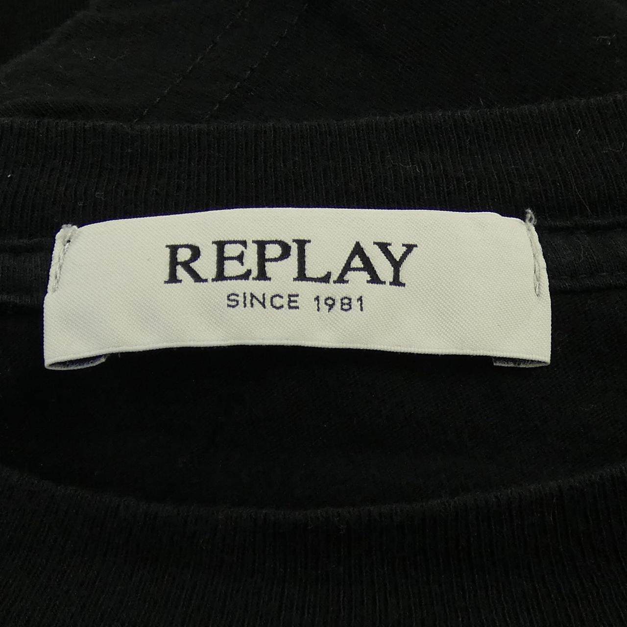 リプレイ コットンTシャツ