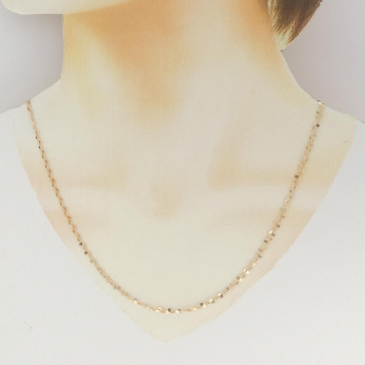 ココシュニック K10イエローゴールドネックレス