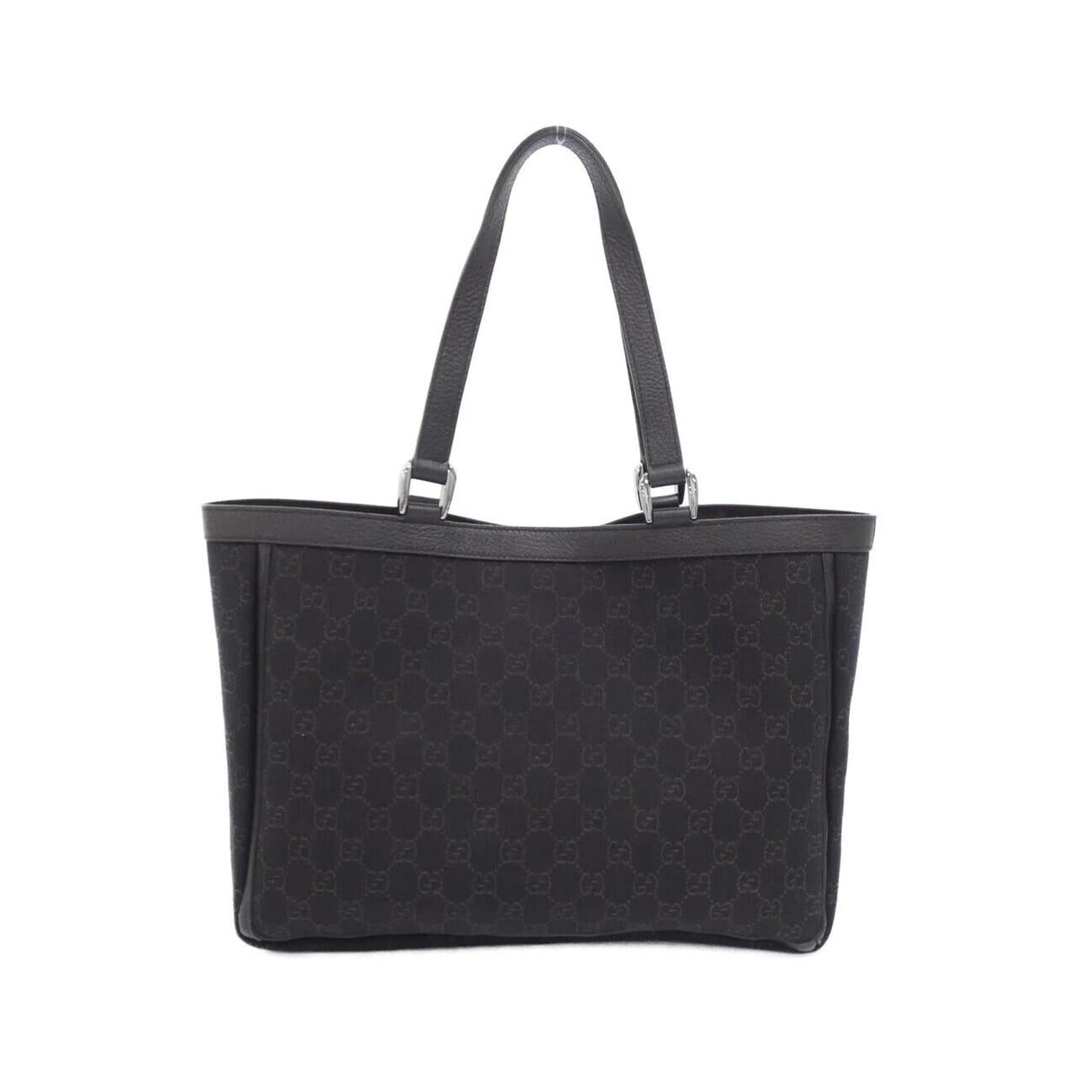 グッチ GGデニム レザーショルダーバッグ