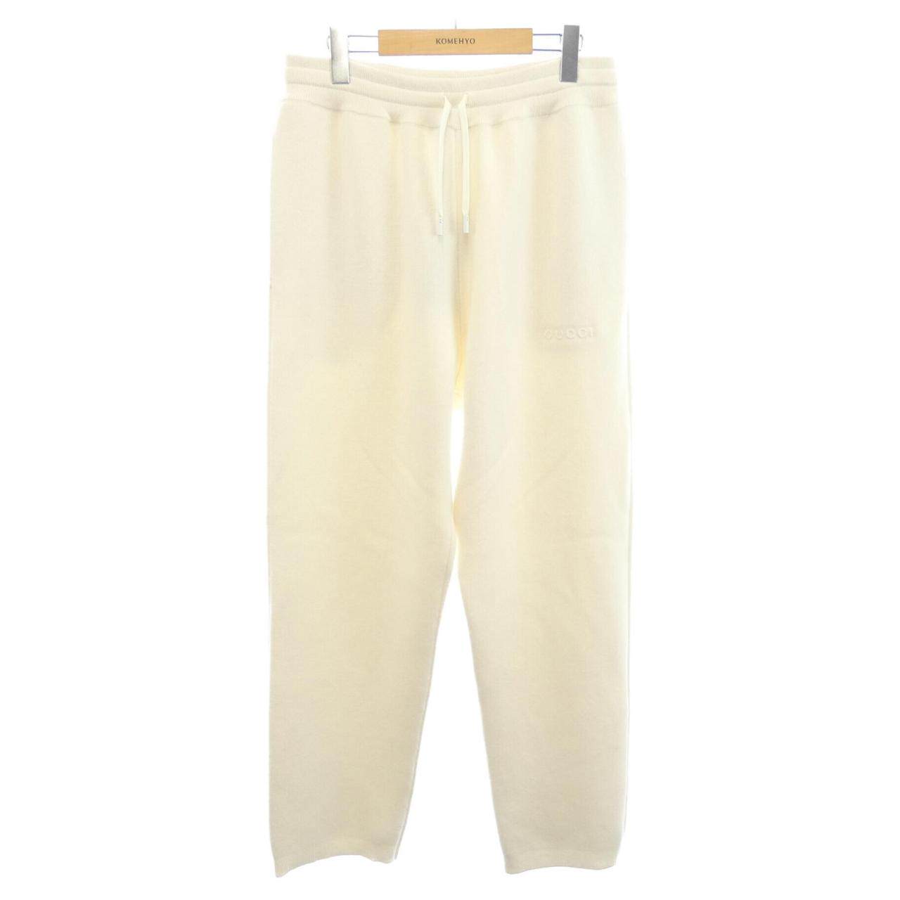 グッチ カシミヤ混パンツ