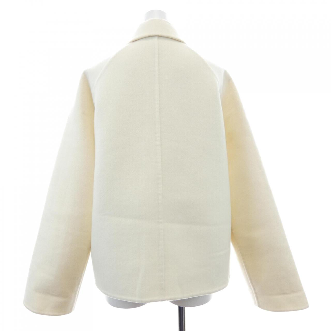 エルメス ダブルフェイス クードセル カシミヤコート