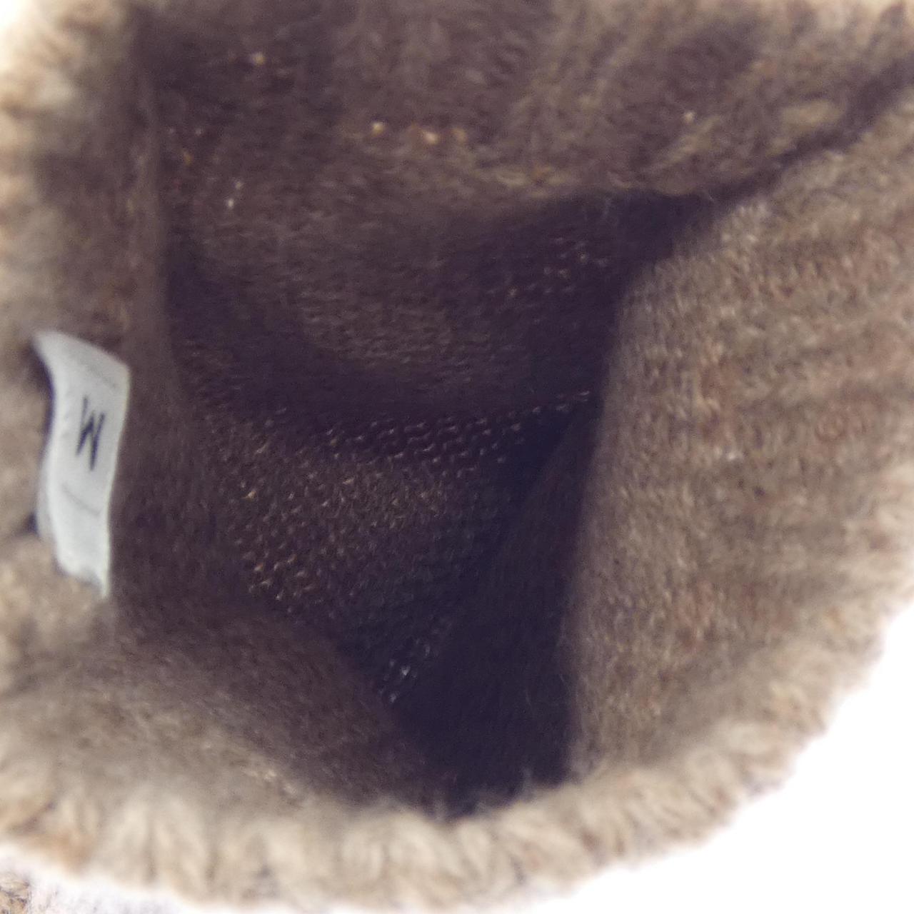 エルメス ボルチモア カシミヤ ディアスキン グローブ M