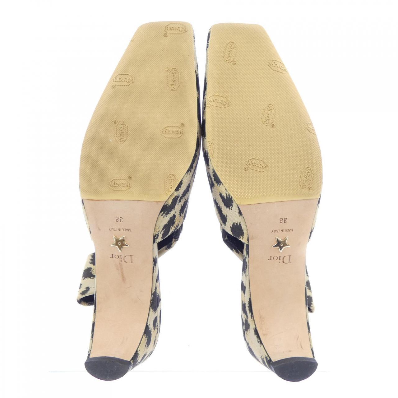 クリスチャンディオール DIOR MIZZA シャイニーナイロン パンプス