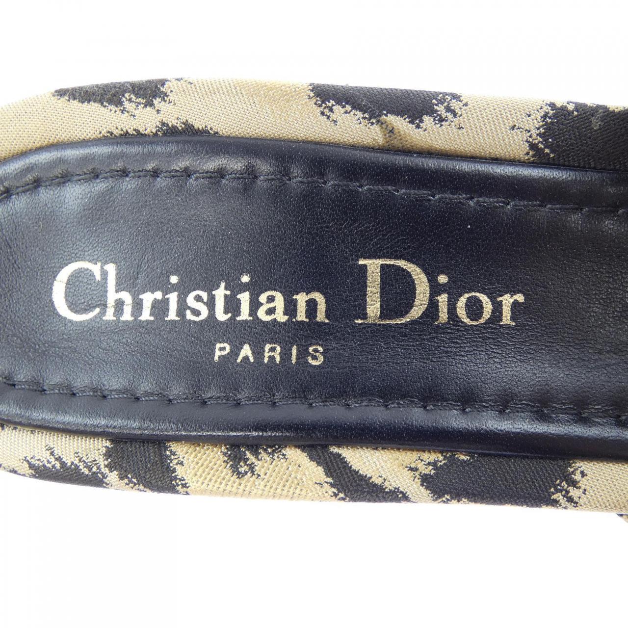 クリスチャンディオール DIOR MIZZA シャイニーナイロン パンプス