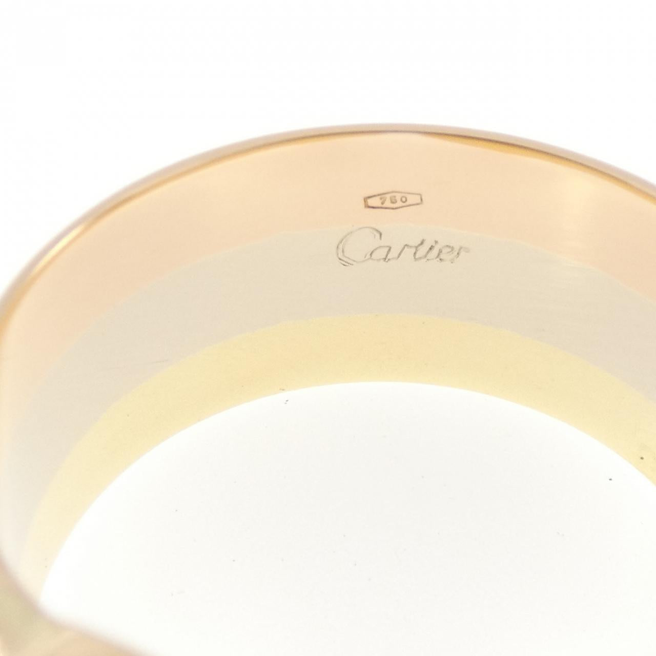 カルティエ 2C Au750 リング 17号