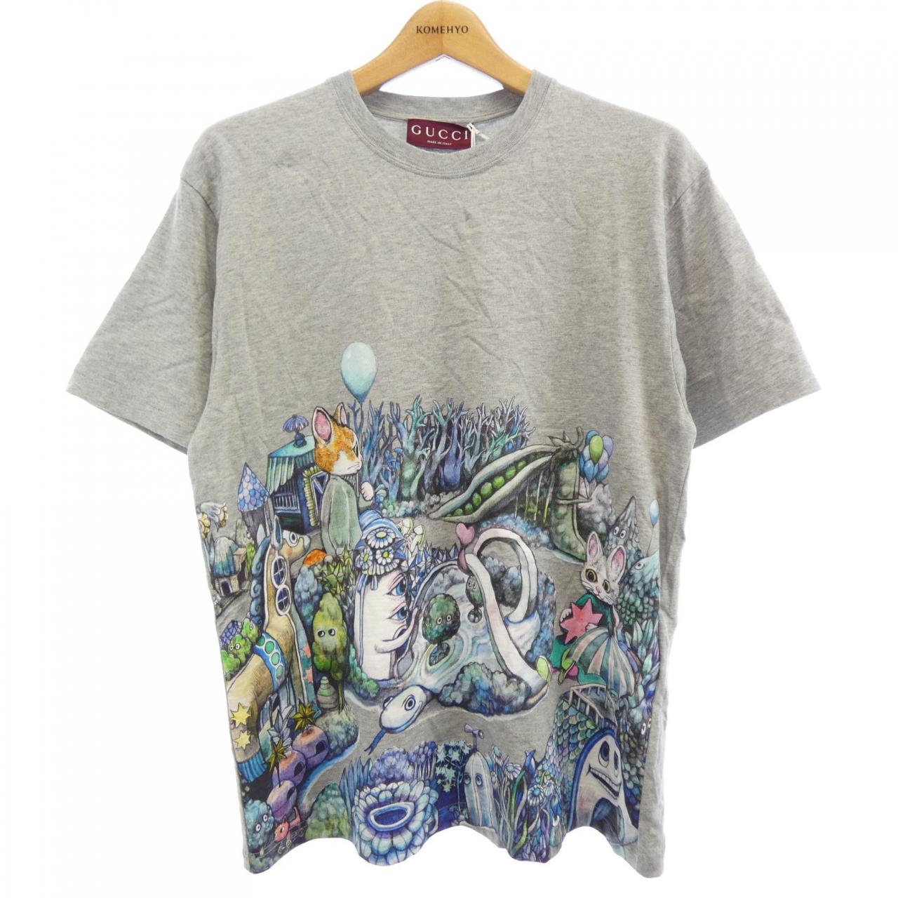 グッチ ヒグチユウコ コットンTシャツ
