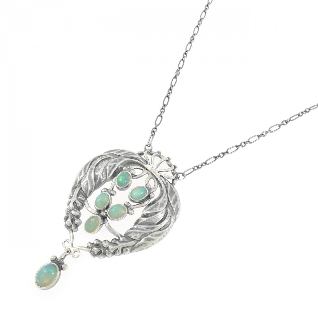 ジョージジェンセン ムーンライトブロッサム 925シルバー ネックレス