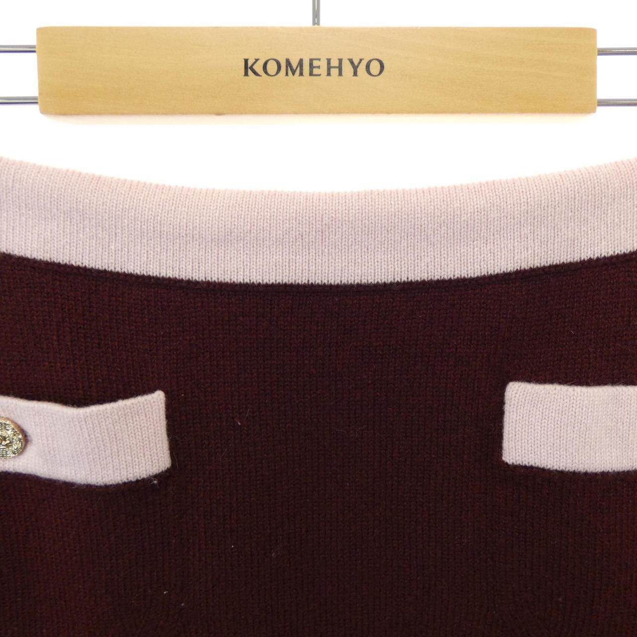 シャネル カシミヤスカート