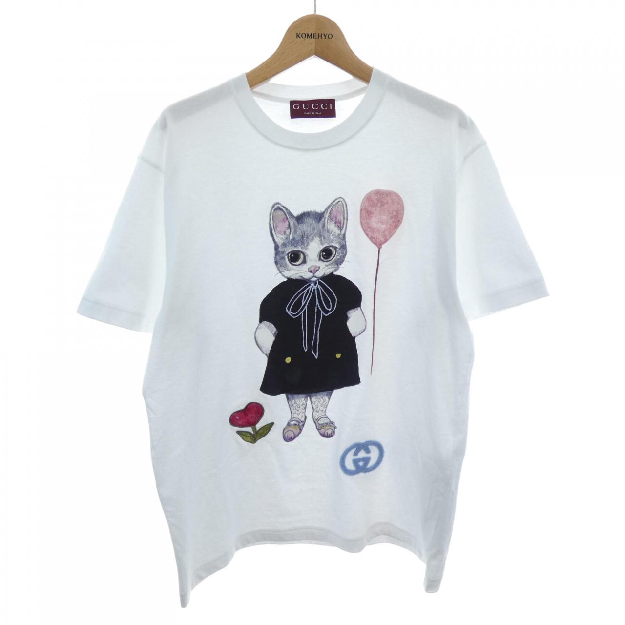 グッチ ヒグチユウコ コットンTシャツ