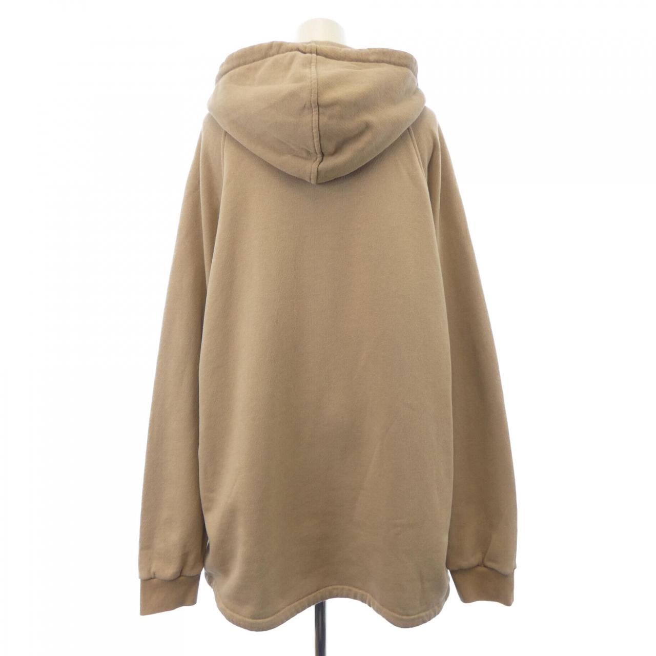 グッチ ウェブ&GUCCIラベル コットンパーカー