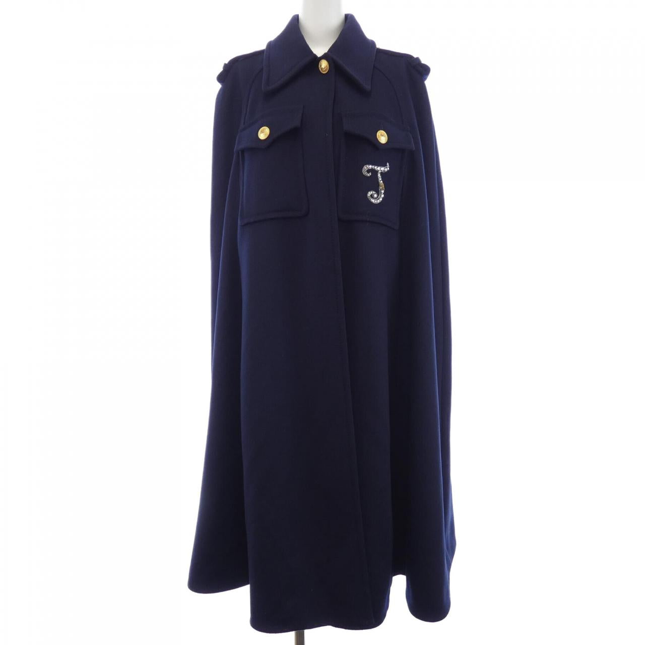 グッチ ウールブレンドケープ