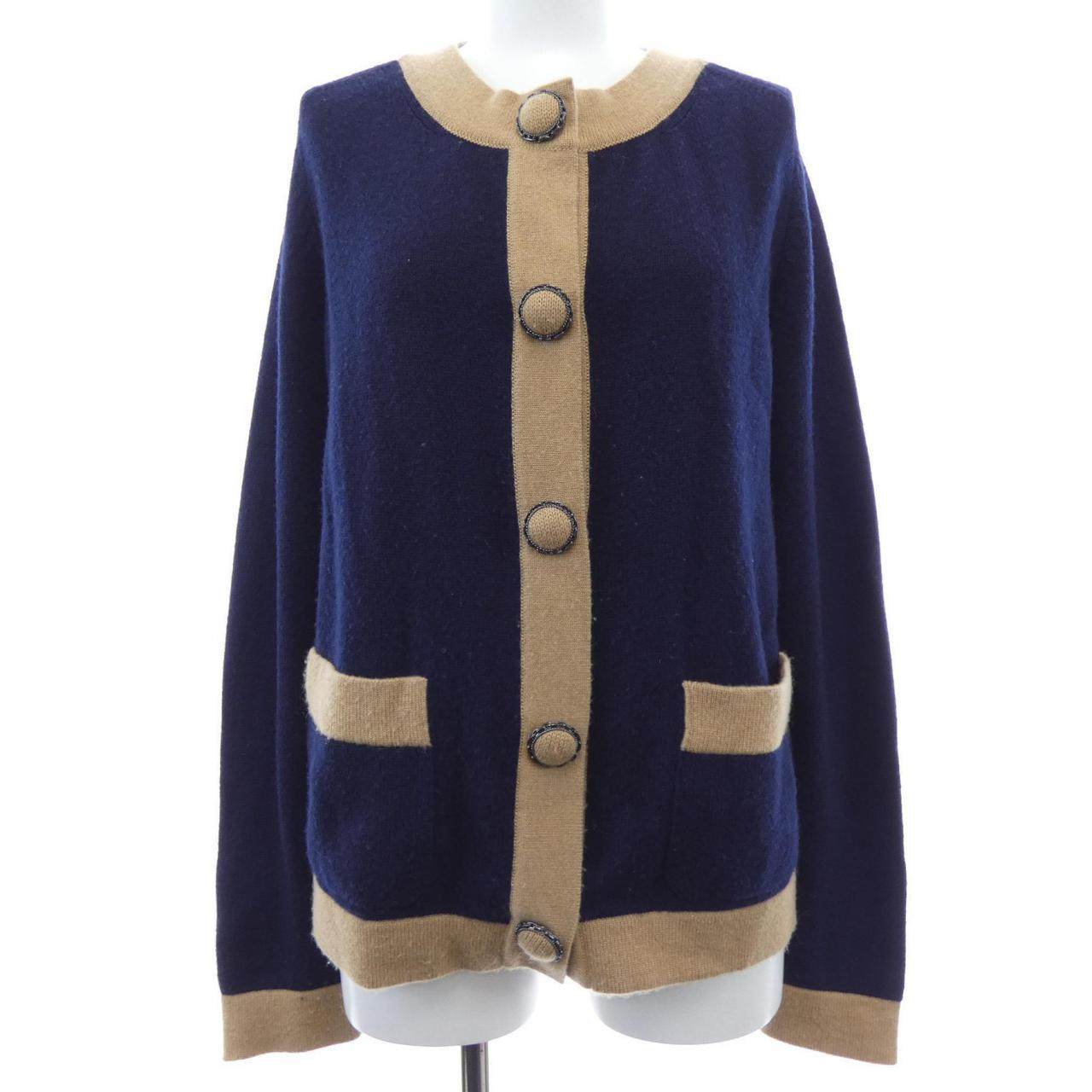 シャネル カシミヤカーディガン