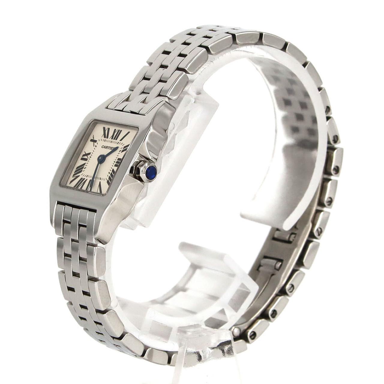カルティエ サントスドゥモワゼル ステンレススチール クォーツ