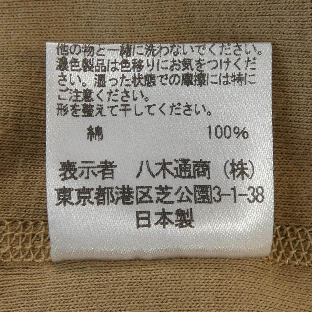 スリードッツ コットンTシャツ