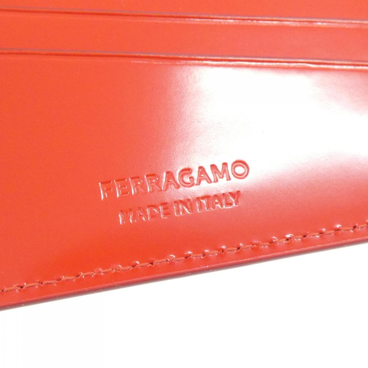 サルヴァトーレ フェラガモ レザーカードケース