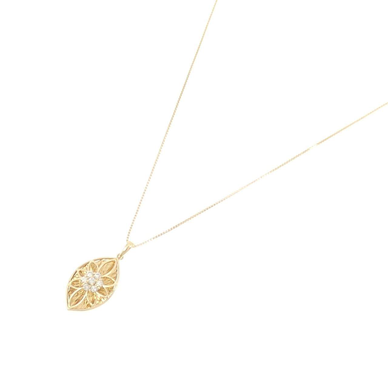 Au750ダイヤモンドネックレス