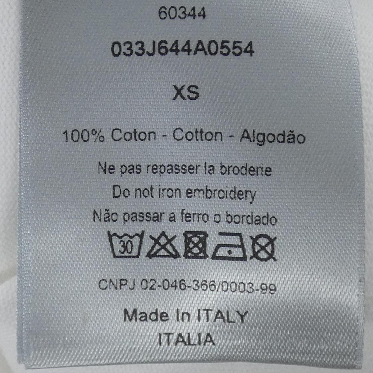ディオール ショーン ステューシー コットンTシャツ
