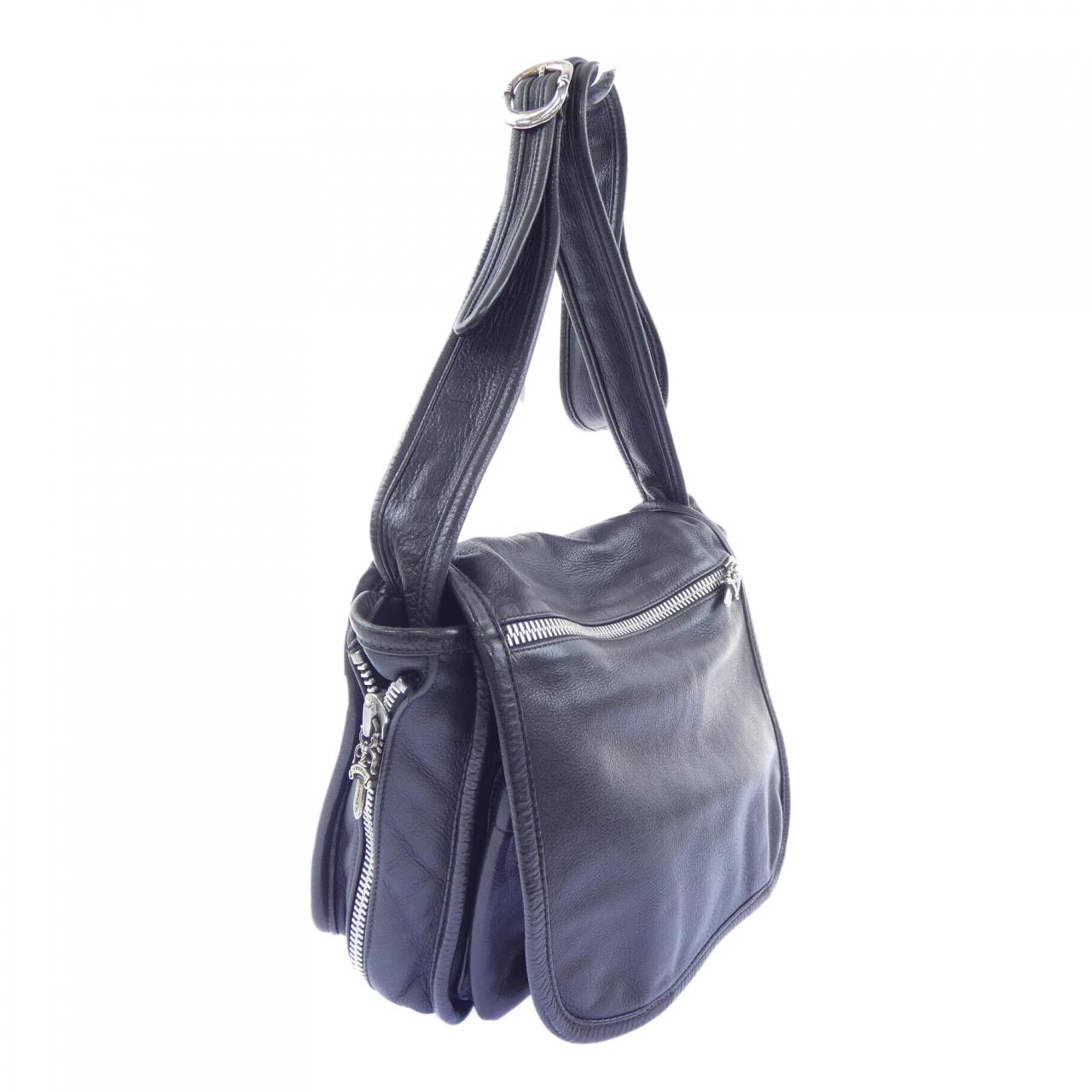 クロムハーツ SOFT SHOULDER TINY レザーショルダーバッグ