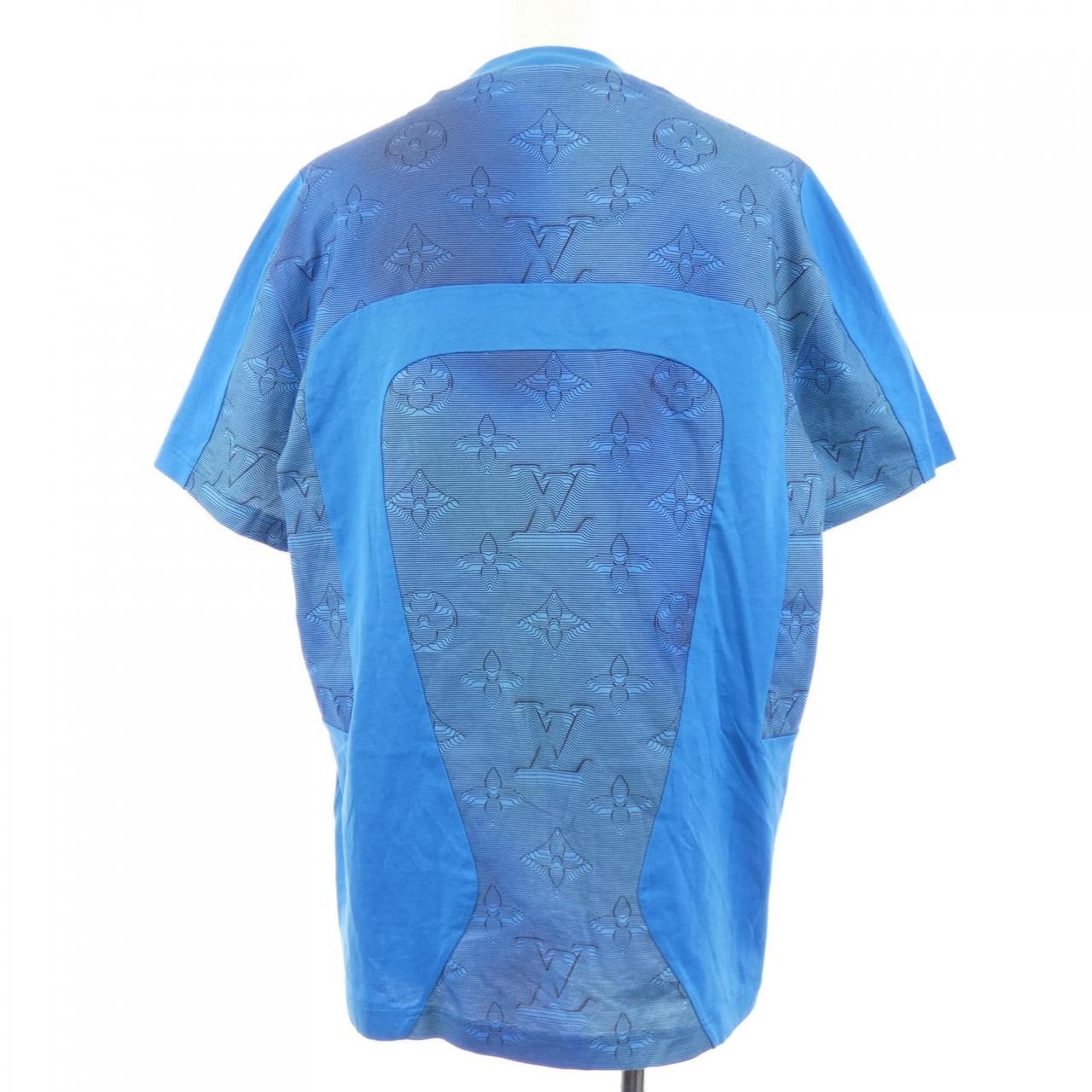 ルイヴィトン LOUIS VUITTON 2054インタルシアプリンテッドTシャツ Tシャツ
