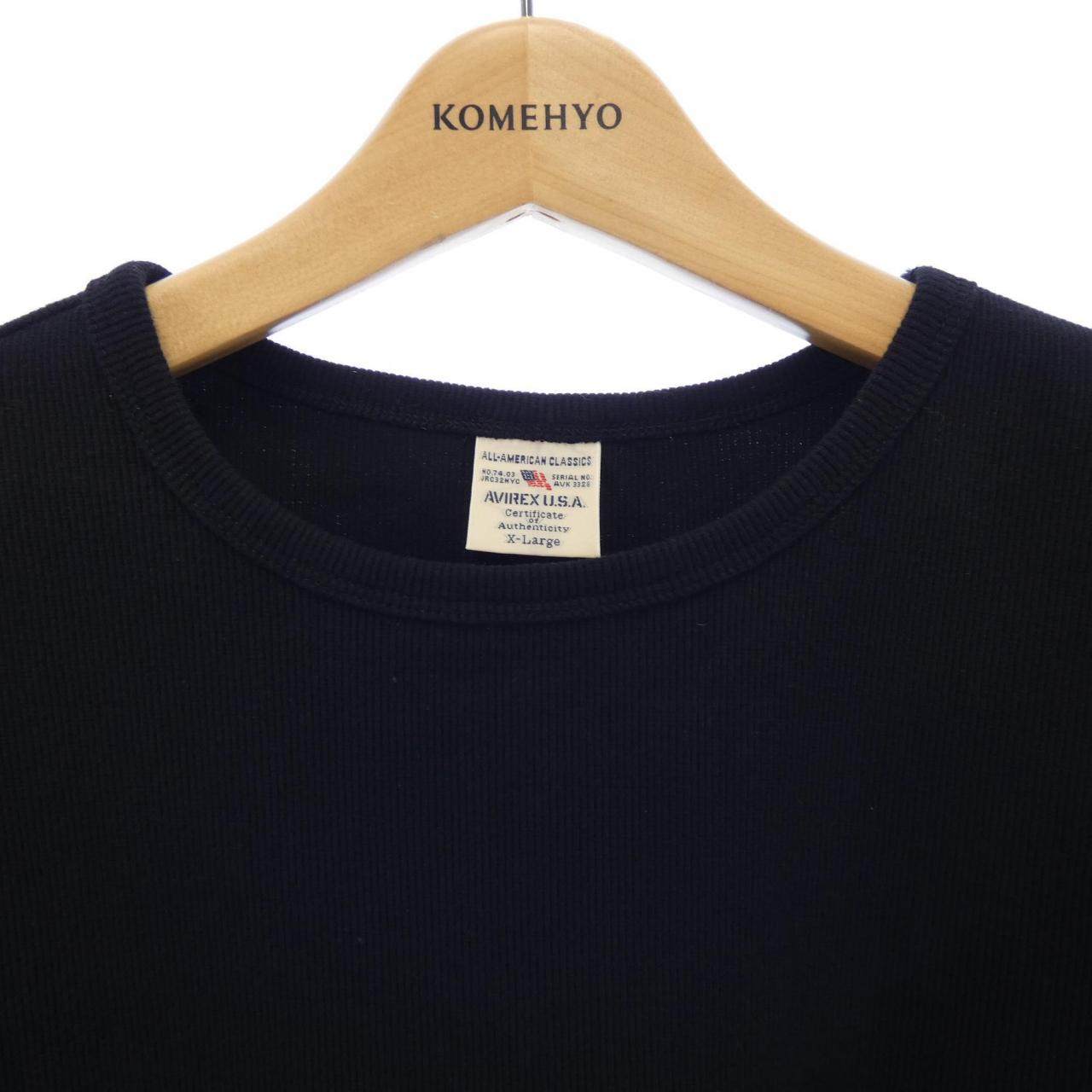 アヴィレックス コットンTシャツ