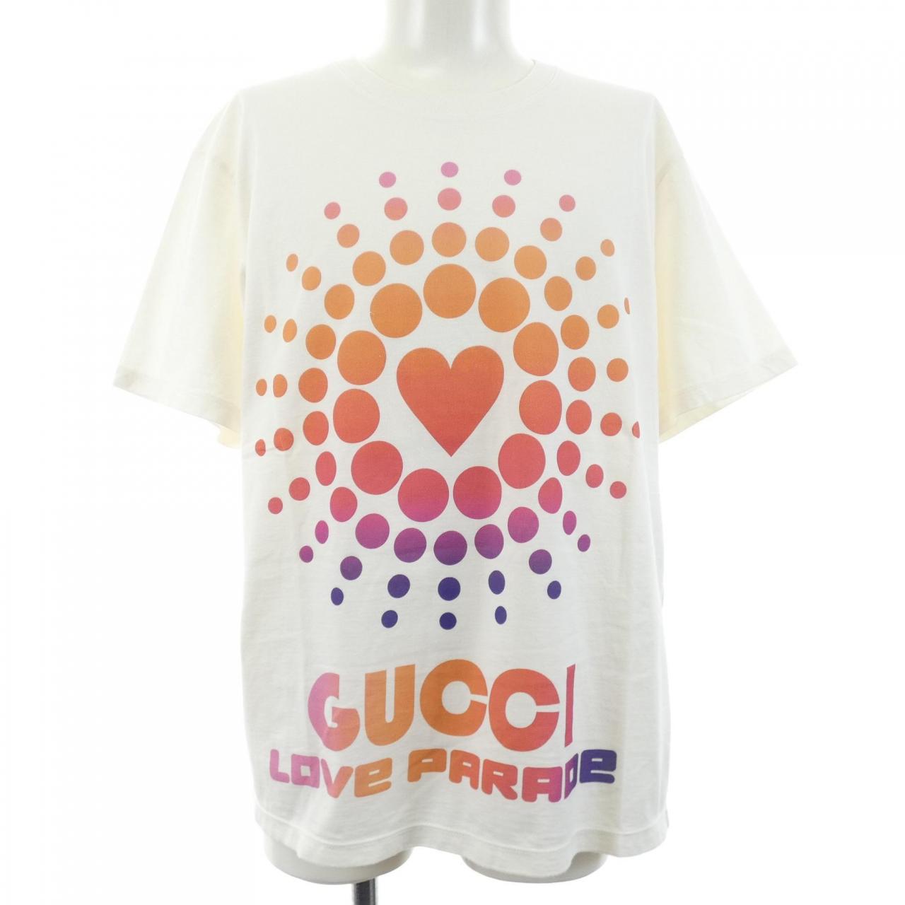 グッチ LOVE PARADE コットンTシャツ