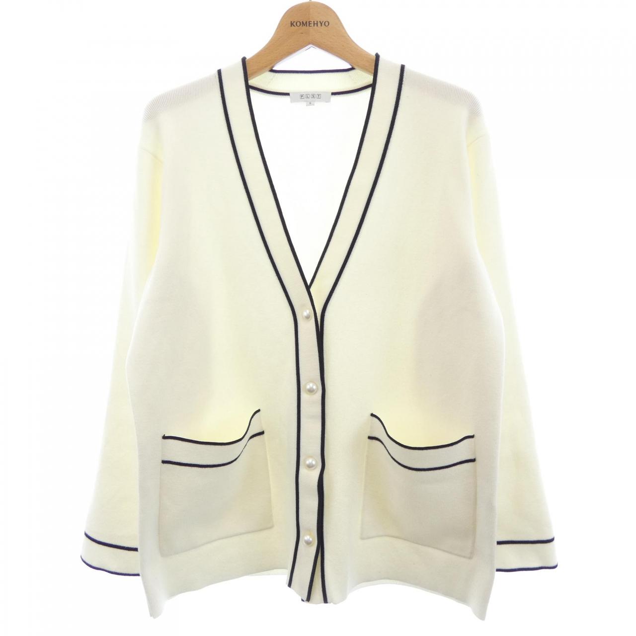 プラステ ニットカーディガン