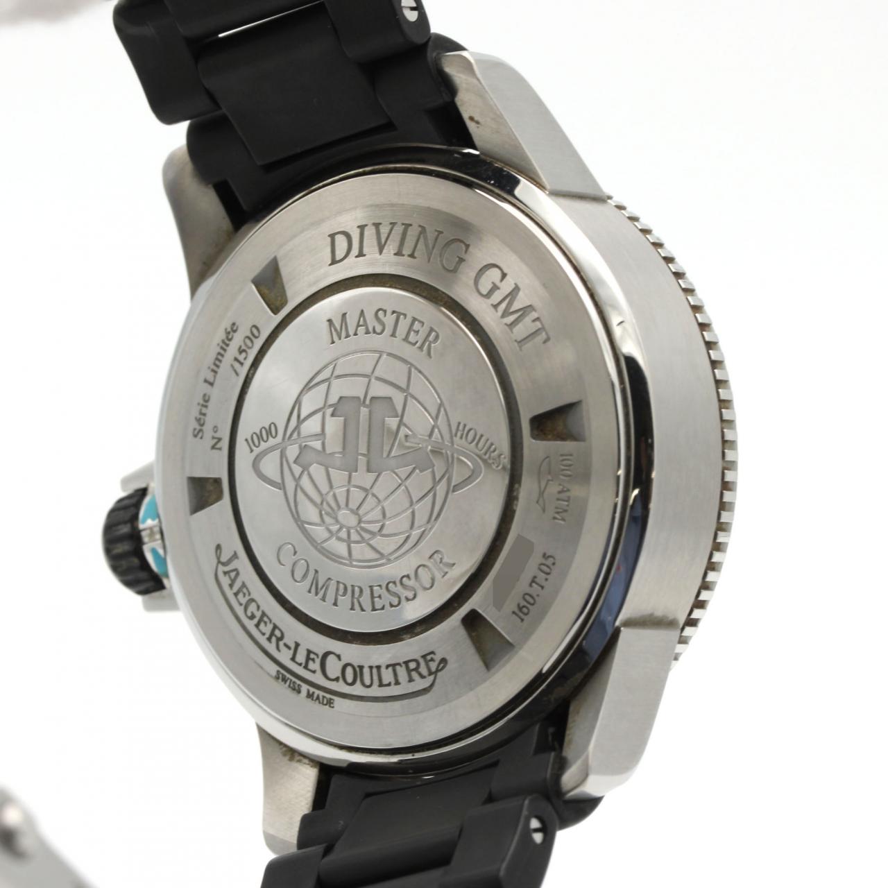 ジャガールクルト マスターコンプレッサーダイビングGMT リミテッド チタン 自動巻