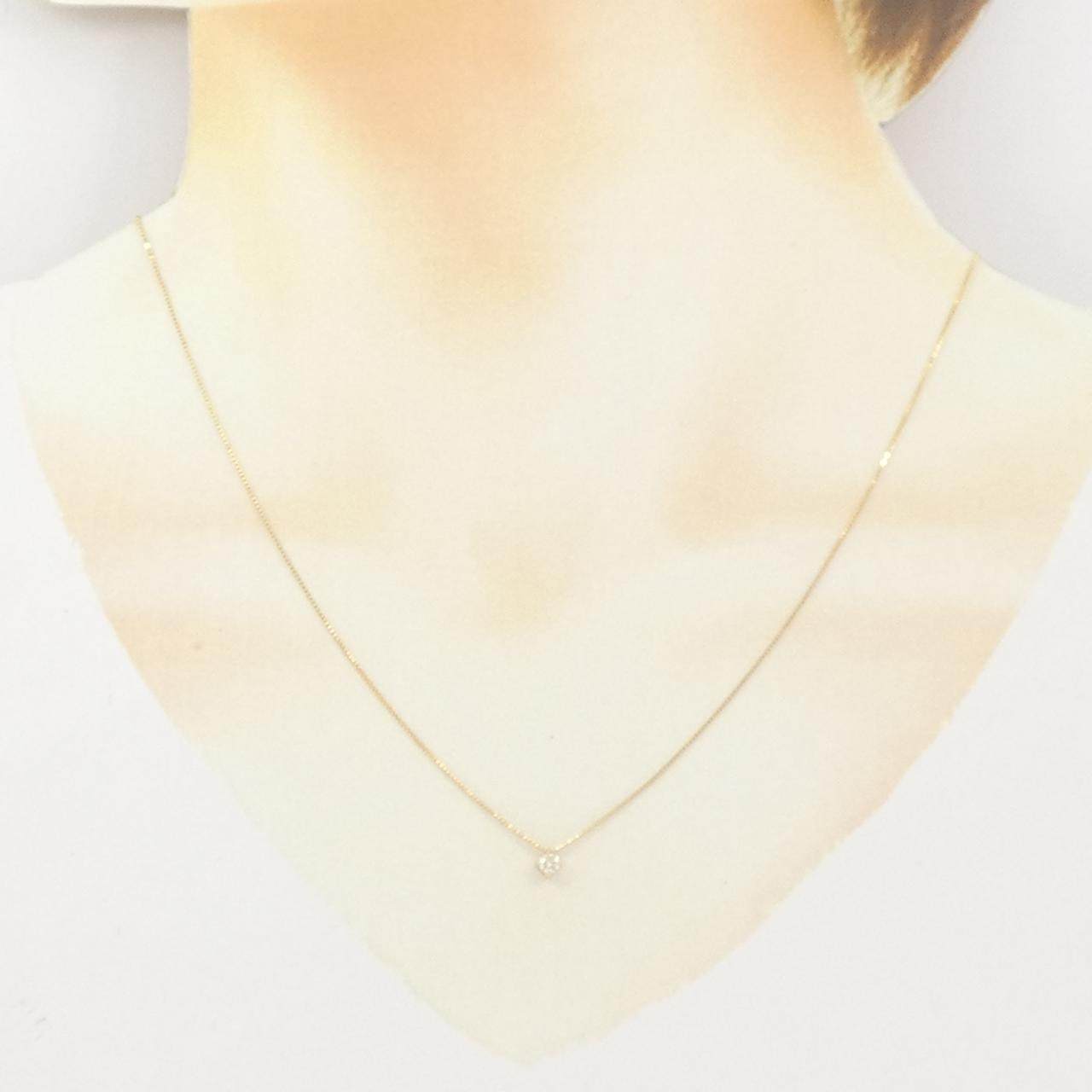 Au750ダイヤモンドネックレス