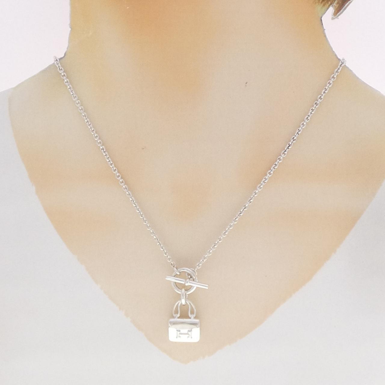 エルメス アミュレットコンスタンス 925シルバー ネックレス