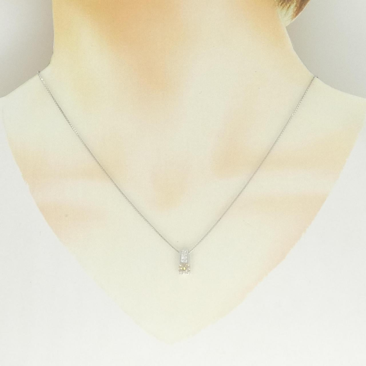 Au750ダイヤモンドネックレス