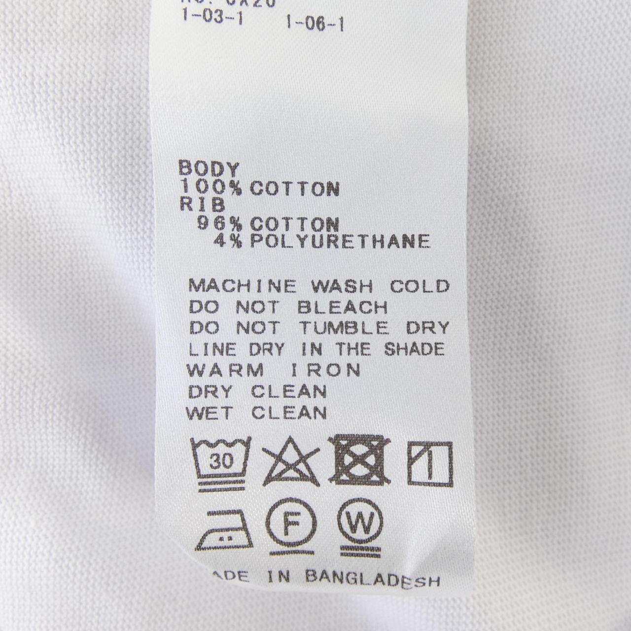 NINETY PERCENT コットンTシャツ