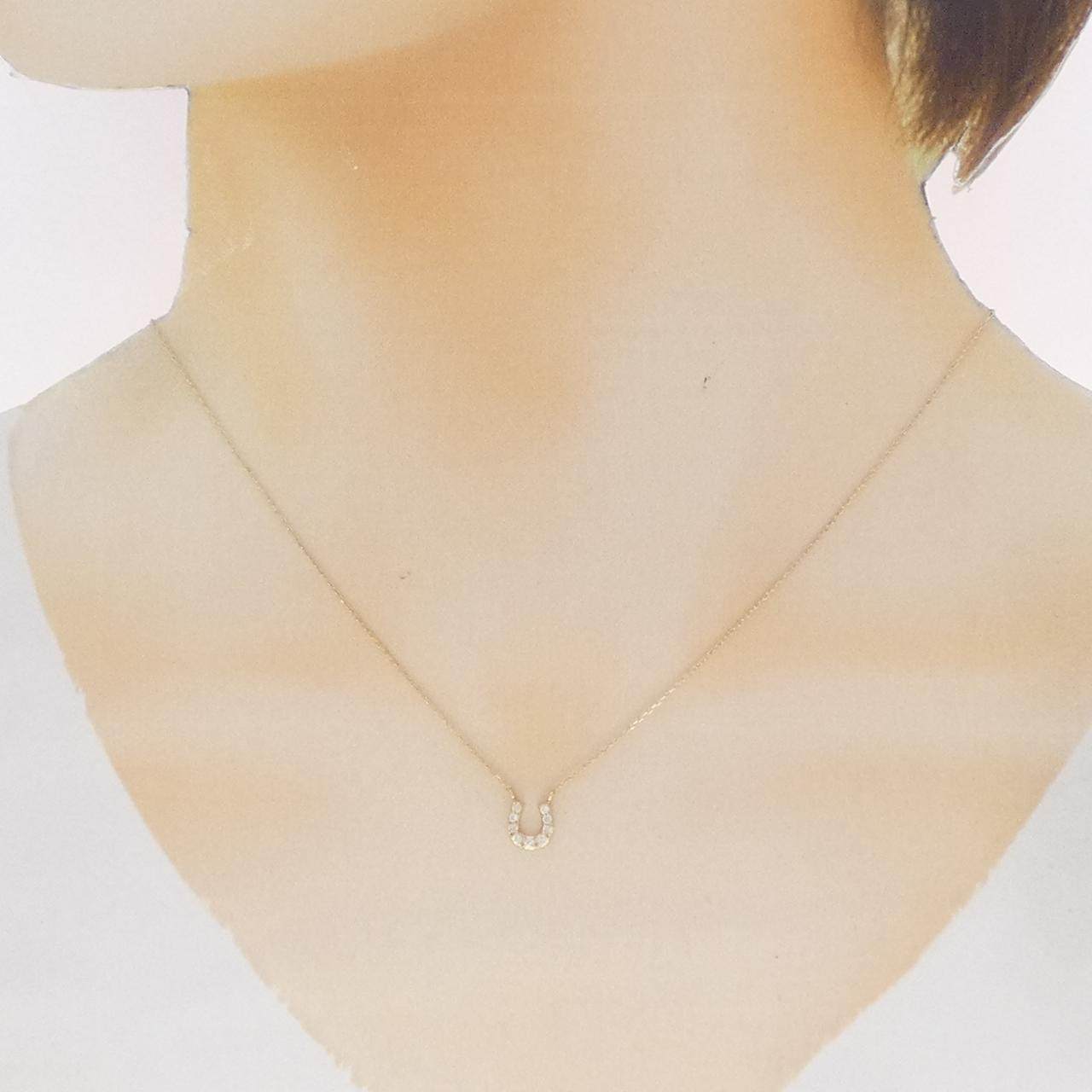 エテ K10 ダイヤモンドネックレス