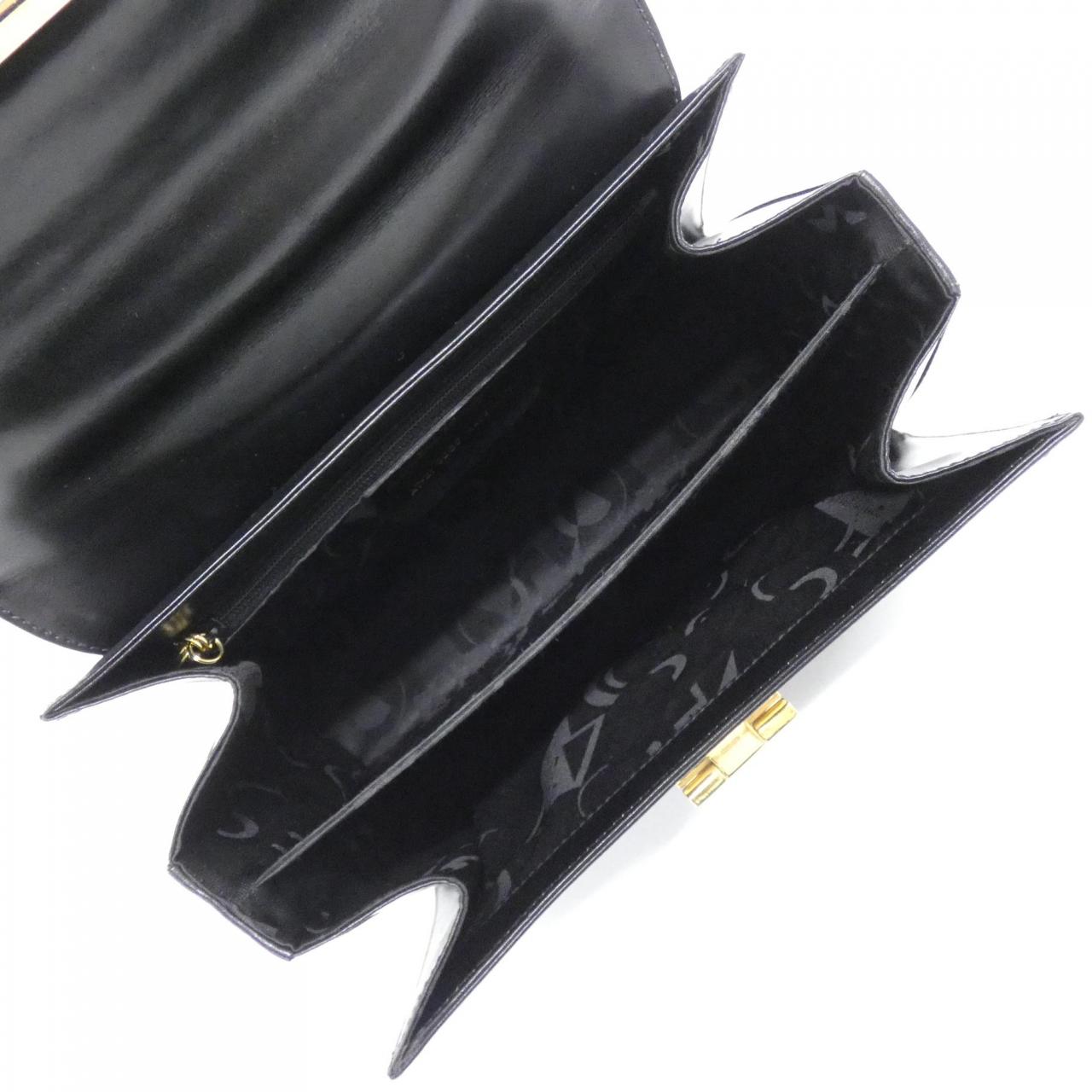 サルヴァトーレ フェラガモ レザーハンドバッグ