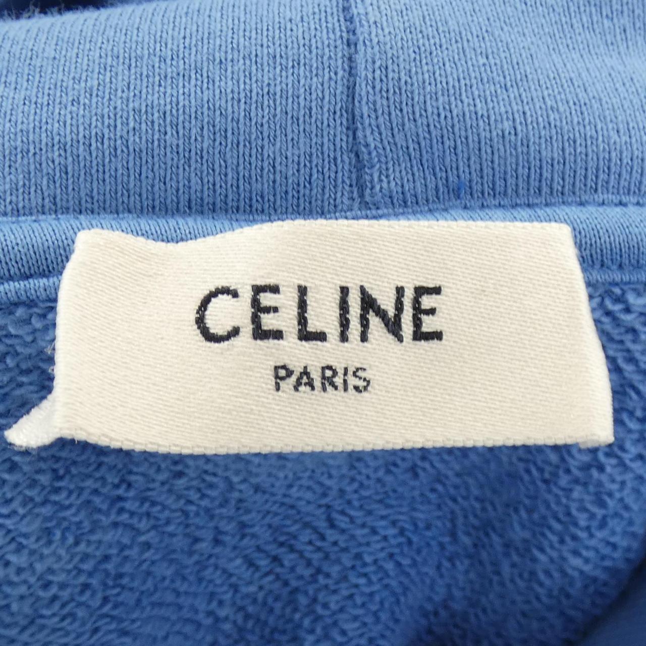 セリーヌ CELINE LOOSE HOODIE コットン パーカー