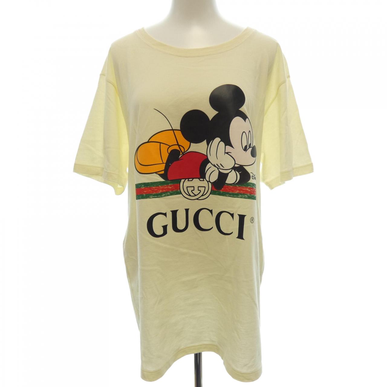 グッチ ディズニー コットンTシャツ