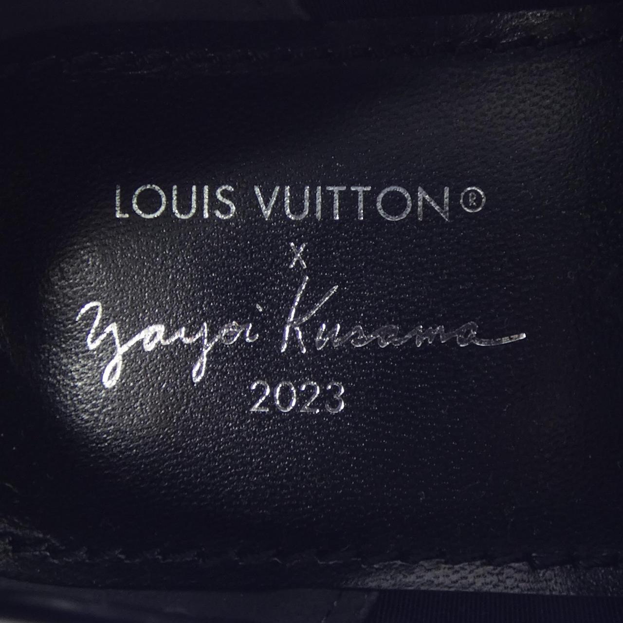 ルイヴィトン 草間彌生 LV×YK アカデミーラインローファー 限定