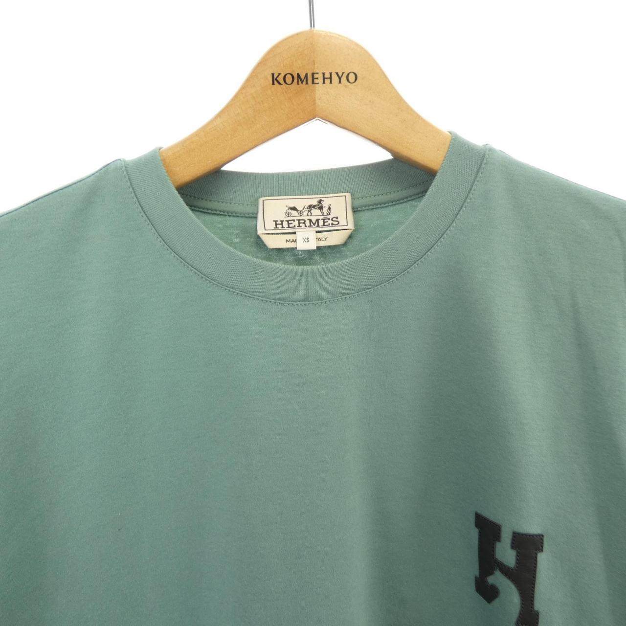 エルメス アッシュヴァル コットンTシャツ