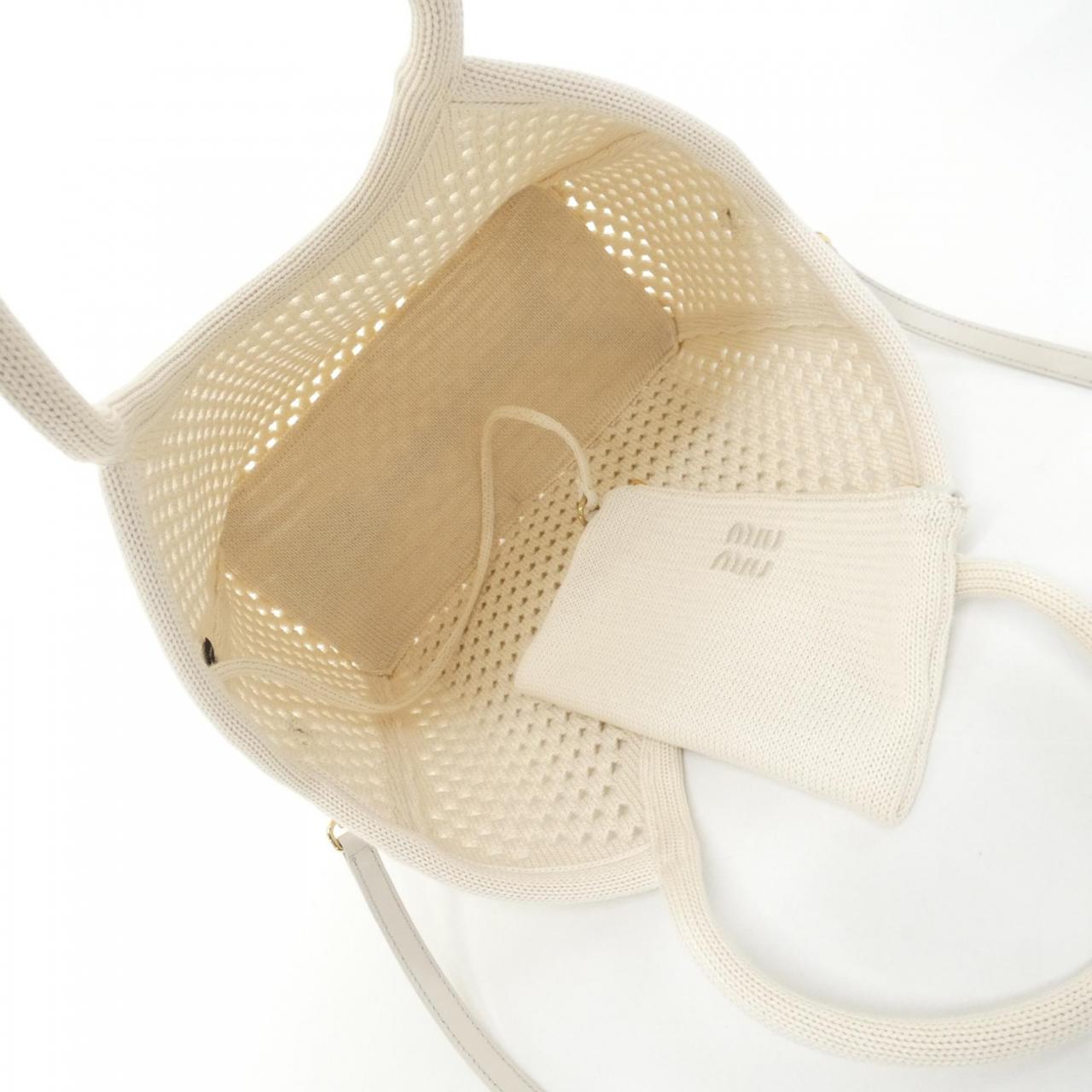 ミュウミュウ COTONE RETE ショルダーバッグ