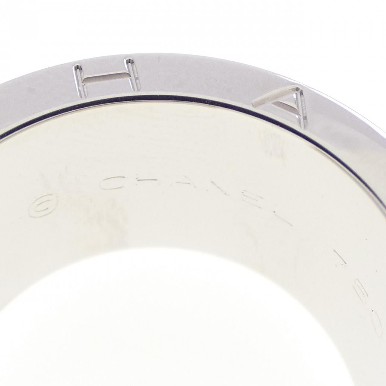 シャネル Cシグネチャー 750ホワイトゴールド リング 13号