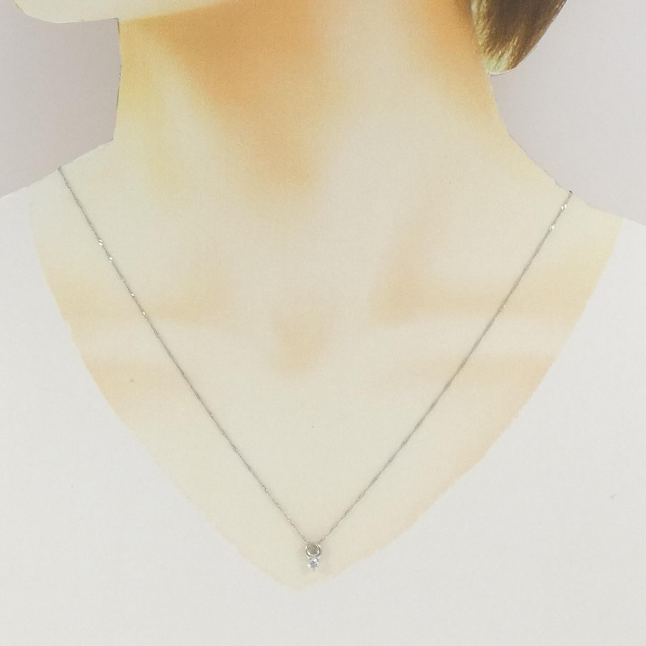プラチナダイヤモンドネックレス