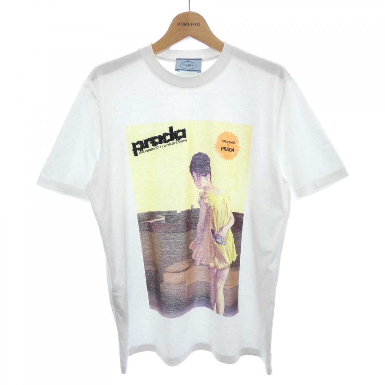 プラダ コットンTシャツ